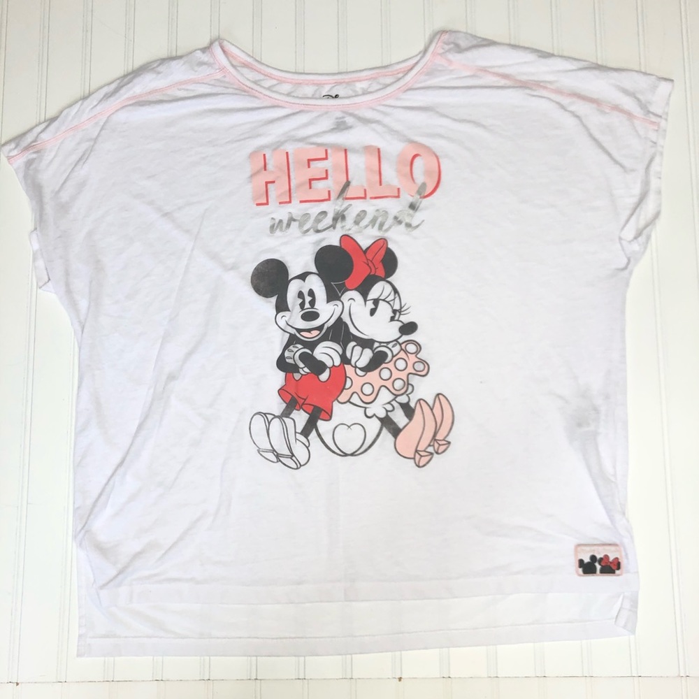 Disney Mickey and Minnie hello weekend